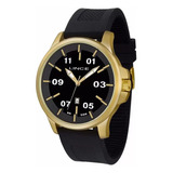 Relogio Lince Sport Masculino Mrph057s P2px Cor Da Correia Preto Cor Do Bisel Dourado Cor Do Fundo Preto