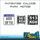 Calcomanias Patentes Para Cascos-motos