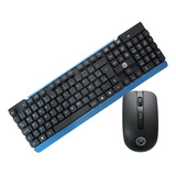 Combo Kit Teclado + Mouse Sem Fio Pc/bluetooth/usb 