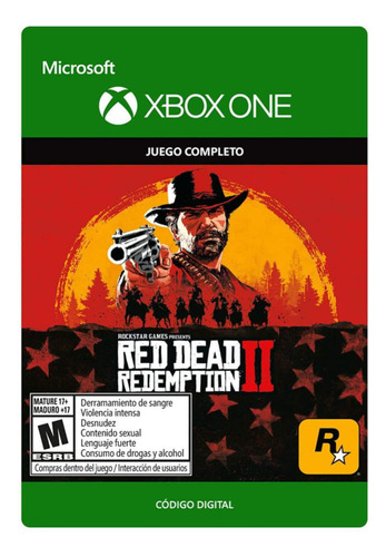 Red Dead Redemption 2 Xbox One/series X|s Código Digital 