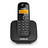 Telefone Sem Fio Intelbras Ts 3110 Preto Visor Luminoso Com Identificação De Chamadas