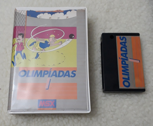 Jogo Olimpíadas I Original Gradiente Expert P/ Msx (raro!)