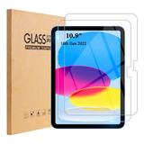 2 Micas De Cristal Templado Para iPad 10-protección Avanzada