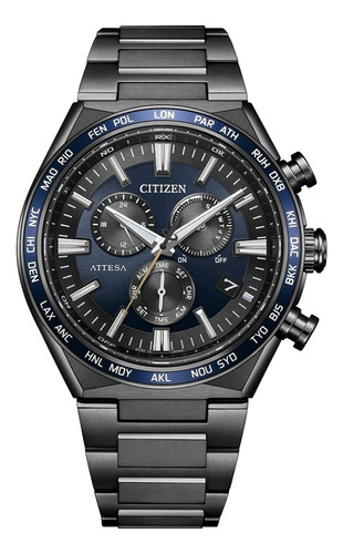 Citizen Attesa Blue Dial Super Titanium Cb5967-66l