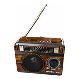 Radio Retro Am/fm Bluetooth Recargable Vingate Usb  Rd-224