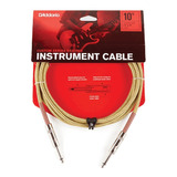 Cable De Instrumentos Daddario Bg-10 3mts Trenzado En Cuot