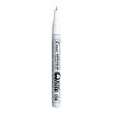 Marcador Permanente Pilot Punta Extra Fina Supercolor Color Blanco