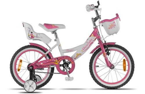 Bicicleta Infantil Aurorita / Princesa R16 Color Rosa