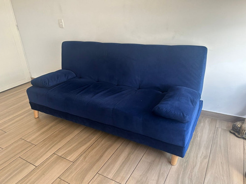 Sofa Cama Azul Oscuro