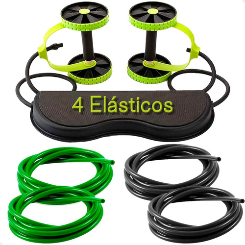 Elastico Roda Exercicio Aparelho Abdominal Revoflex Xtreme