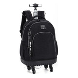 Mochila Escolar Rodinhas 360 Graus Com Chaveiro Up4you