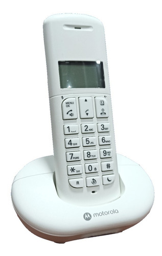 Telefono Inalambrico Fijo Motorola E250w Dect Blanco