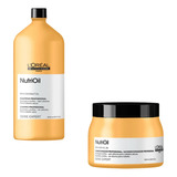 Shampoo E Máscara Loreal Nutrioil - Hidratação Cabelos Secos