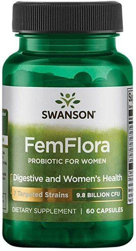 Probioticos Para La Mujer Fem Flora Swanson Envio Gratis