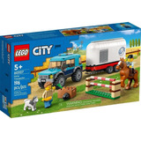 Lego City Transportador De Caballos Equino Art 60327 Piezas 196