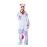 Unicórnio Infantil Pijama Macacão Kigurumi Pony