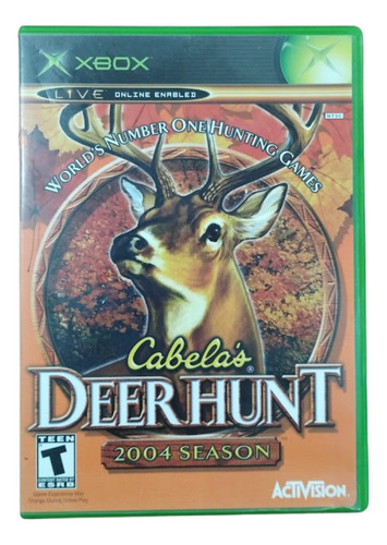 Cabela's Deer Hunt: 2004 Season Juego Original Xbox Clasica