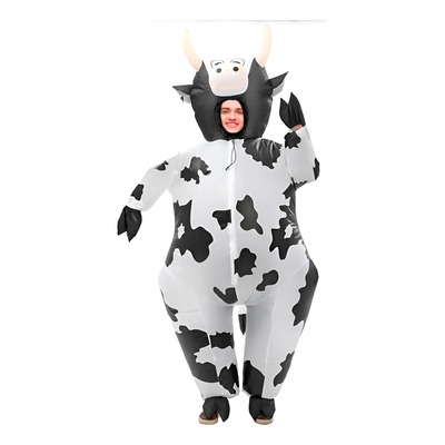 // Disfraz Inflable De Vaca Lechera, Traje Inflable Con .