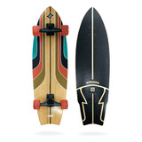 Skate Simulador De Surf Alta Performance Rainbow Maple Bambu