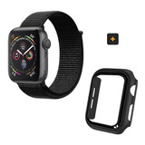 Case Para Apple Watch 44mm + Pulseira Ballistic - Gshield