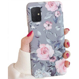 Funda Protectora Para Samsung Galaxy A51 - Diseno Floral