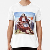 Remera Jesús Vs Satanás En Basketbal Algodon Premium