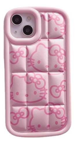 Funda De Hello Kitty Para iPhone 13 14 15