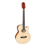 Violão Giannini Elétrico Aço Gsf-1d Ceq Natural G.