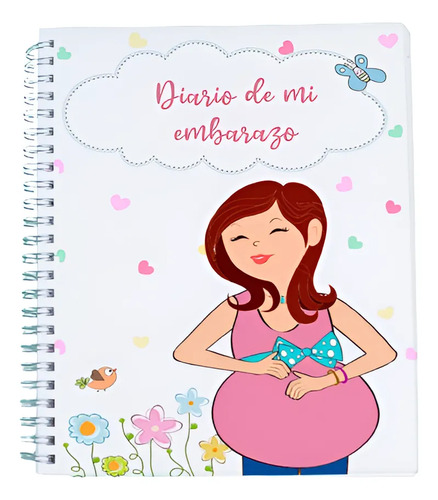 Planner De Embarazo, Diario De Embarazo, Agenda Prenatal. | Envío gratis