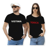 Camisetas Parejas  Personalizadas Amor Y Amistad En Algodón