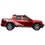 Renault Duster, Calco Ploteo Modelo Shred