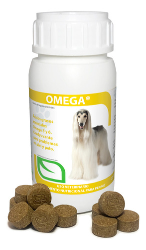 Omega Ruiland Piel Y Pelo Para Perros 60 Tabletas