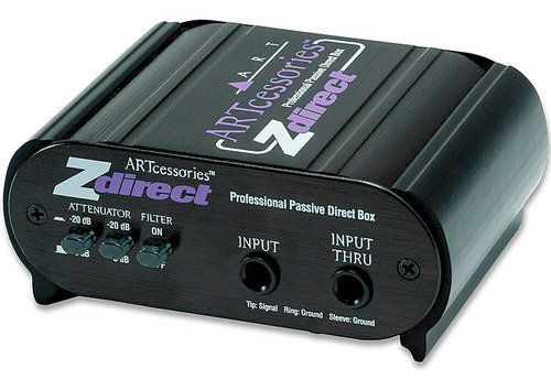 Caja Directa Pasiva Art Zdirect Profesional De Instrumentos