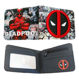 Cartera Deadpool Bordada Marvel Comics