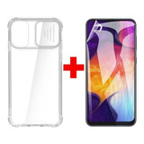 Carcasa +tapa Xiaomi Redmi 9c + Lamina Hidrogel