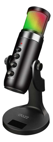 Microfone Condensador Dazz X Pro Rgb Usb 2.0 Preto - 6200011