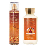 Body Mist Y Lotion Jolly Gingerbread Village Bath & Body 