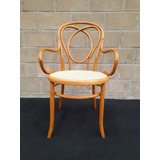 Antiguo Sillon Thonet Corazon Original 