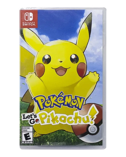 Pokemon Let's Go, Pikachu - Juego Físico Switch