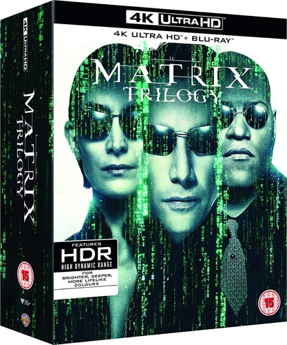 Trilogia Matrix - 4k Uhd + Blu-ray - Box Lacrado 9 Discos