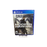 Call Of Duty Modern Warfare Ps4. Fisico