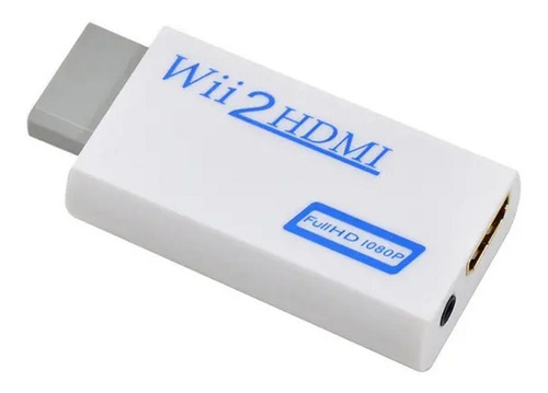 Wii2hdmi Adaptador Conversor Nintendo Wii P/ Hdmi