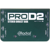 Caja Directa Radial Pro-d2 Pasiva 2 Canales