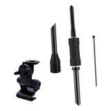 Antena Px Argentina Black Mini 1,08mts + Suporte Porta Malas