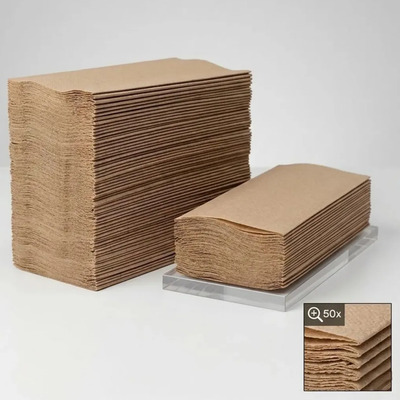 Servilletas Intercaladas Toallas Papel Beige 20x24 Linea Eco | MercadoLibre