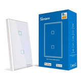 Sonoff T3 Us2 Canales Blanco Panel Tecla Touch Domotica Wifi