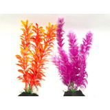 Planta Artificial Plástica Aquário Luminous 20cm - 02un B