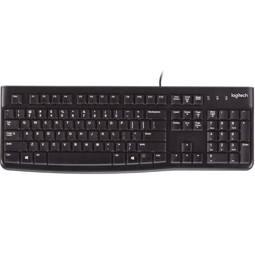 Teclado Alámbrico Logitech K120 920-004422 Usb Negro