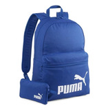 Mochila Puma Phase Backpack Set 799 Color Azul Diseño De La Tela Liso