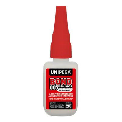 Pegamento Líquido Unipega 007-20g Color Transparente De 20g No Tóxico